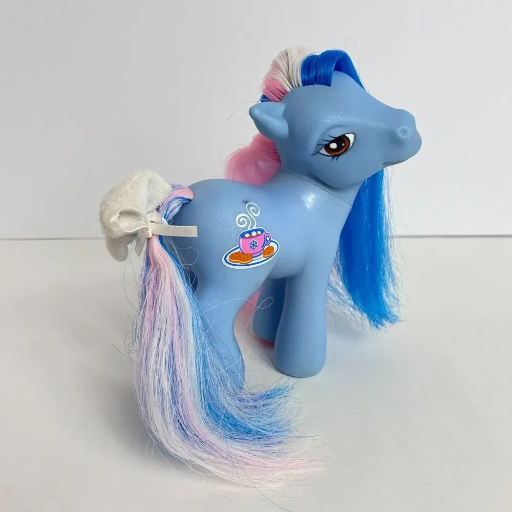 Vintage G3 My Little Pony Marshmellow Coco Winter Target Exclusive Hasbro 2004